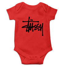 Load image into Gallery viewer, Stussy Kids Romper For Baby Boy/Girl-0-5 Months(18 Inches)-RED-Ektarfa.online
