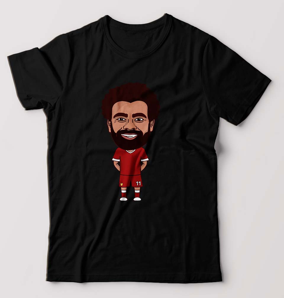 Mohamed Salah T-Shirt for Men-Black-Ektarfa.online
