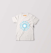 Load image into Gallery viewer, ARC REACTOR Iron Man Superhero Kids T-Shirt for Boy/Girl-White-Ektarfa.online
