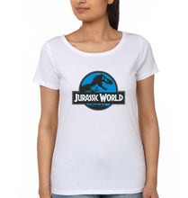 Load image into Gallery viewer, Jurassic World T-Shirt for Women-White-Ektarfa.online
