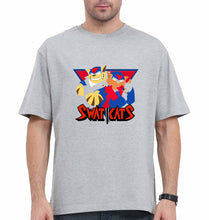 Load image into Gallery viewer, Swat Kats Oversized T-Shirt for Men-Grey-Ektarfa.online
