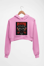 Load image into Gallery viewer, Pantera Crop HOODIE FOR WOMEN-Light Baby Pink-Ektarfa.online
