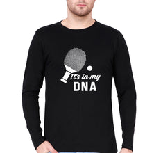 Load image into Gallery viewer, Table Tennis (TT) DNA Full Sleeves T-Shirt for Men-Black-Ektarfa.online
