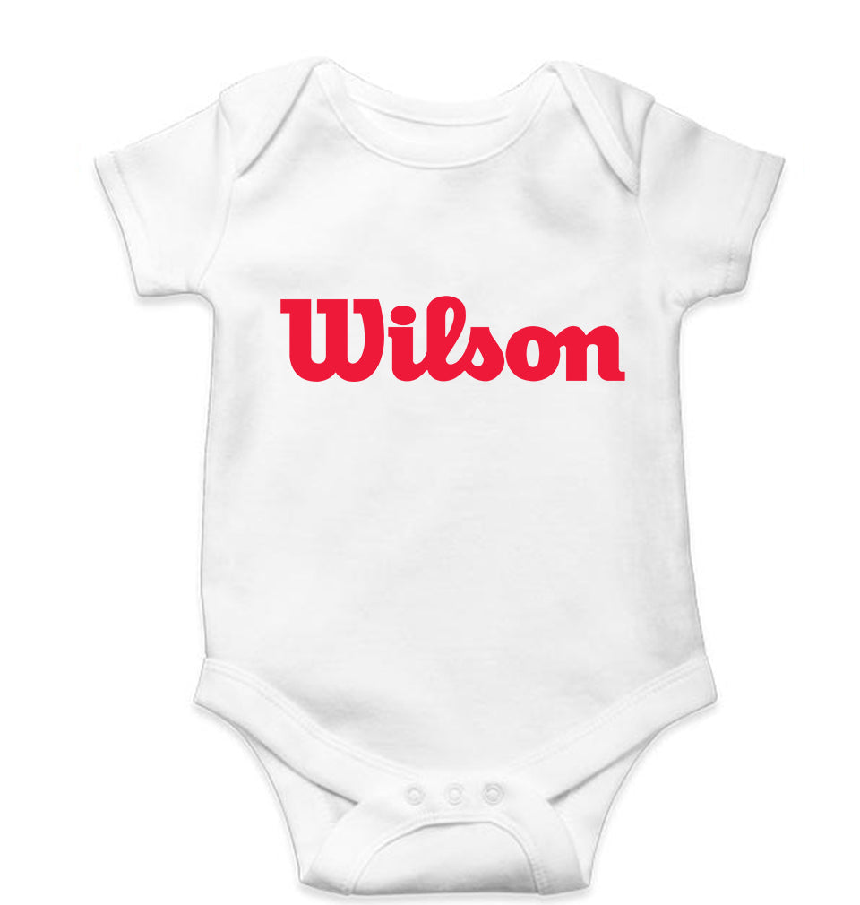 Wilson Kids Romper For Baby Boy/Girl-White-Ektarfa.online