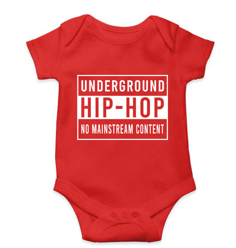 Hip hop Kids Romper For Baby Boy/Girl-0-5 Months(18 Inches)-Red-Ektarfa.online