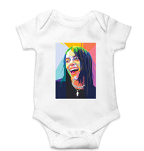 Load image into Gallery viewer, Billie Eilish Kids Romper For Baby Boy/Girl-White-Ektarfa.online
