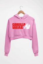 Load image into Gallery viewer, Gorilla Wear Crop HOODIE FOR WOMEN-Light Baby Pink-Ektarfa.online
