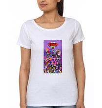 Load image into Gallery viewer, Brawl Stars T-Shirt for Women-White-Ektarfa.online
