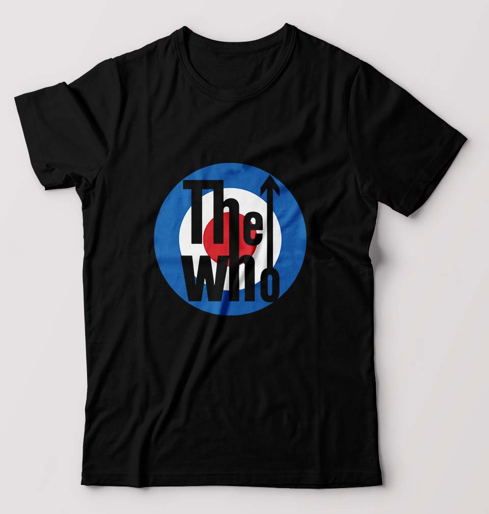The Who Band T-Shirt for Men-Black-Ektarfa.online