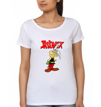 Load image into Gallery viewer, Asterix T-Shirt for Women-White-Ektarfa.online

