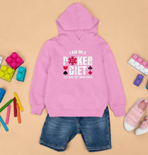 Load image into Gallery viewer, Poker Kids Hoodie for Boy/Girl-Light Baby Pink-Ektarfa.online
