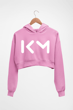 Load image into Gallery viewer, Kylian Mbappé Crop HOODIE FOR WOMEN-Light Baby Pink-Ektarfa.online
