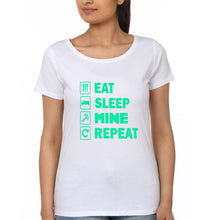 Load image into Gallery viewer, Minecraft T-Shirt for Women-White-Ektarfa.online
