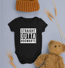 Load image into Gallery viewer, Harry Potter Hogwarts Kids Romper For Baby Boy/Girl-0-5 Months(18 Inches)-Black-Ektarfa.online
