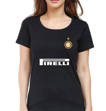 Load image into Gallery viewer, Inter Milan 2021-22 T-Shirt for Women-Black-Ektarfa.online
