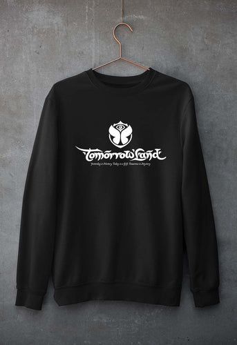 Tomorrowland Unisex Sweatshirt for Men/Women-Black-Ektarfa.online