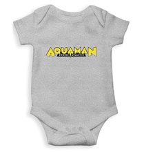 Load image into Gallery viewer, Aqua Man Kids Romper Kids Romper For Baby Boy/Girl-0-5 Months(18 Inches)-Grey-Ektarfa.online
