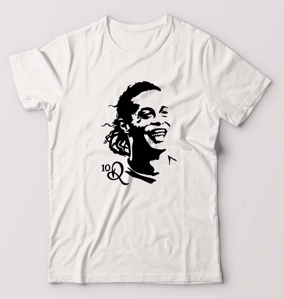 Ronaldinho T-Shirt for Men-White-Ektarfa.online