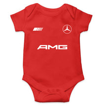 Load image into Gallery viewer, AMG Mercedes Benz Kids Romper For Baby Boy/Girl-0-5 Months(18 Inches)-RED-Ektarfa.online
