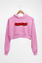 Load image into Gallery viewer, Baazigar Crop HOODIE FOR WOMEN-Light Baby Pink-Ektarfa.online
