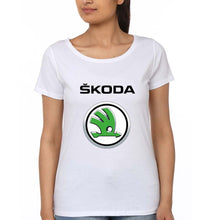 Load image into Gallery viewer, Skoda T-Shirt for Women-White-Ektarfa.online
