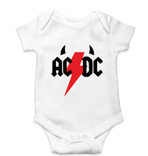 Load image into Gallery viewer, ACDC Kids Romper For Baby Boy/Girl-0-5 Months(18 Inches)-White-Ektarfa.online
