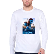 Load image into Gallery viewer, Avatar Full Sleeves T-Shirt for Men-White-Ektarfa.online
