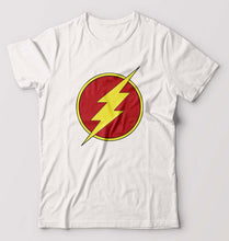 Load image into Gallery viewer, Flash Superhero T-Shirt for Men-White-Ektarfa.online

