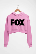 Load image into Gallery viewer, Fox Crop HOODIE FOR WOMEN-Light Baby Pink-Ektarfa.online
