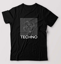Load image into Gallery viewer, Techno T-Shirt for Men-Black-Ektarfa.online

