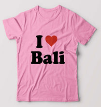 Load image into Gallery viewer, I Love Bali T-Shirt for Men-Light Baby Pink-Ektarfa.online
