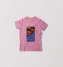 Load image into Gallery viewer, Superman Superhero T-Shirt for Boy/Girl-Pink-Ektarfa.online
