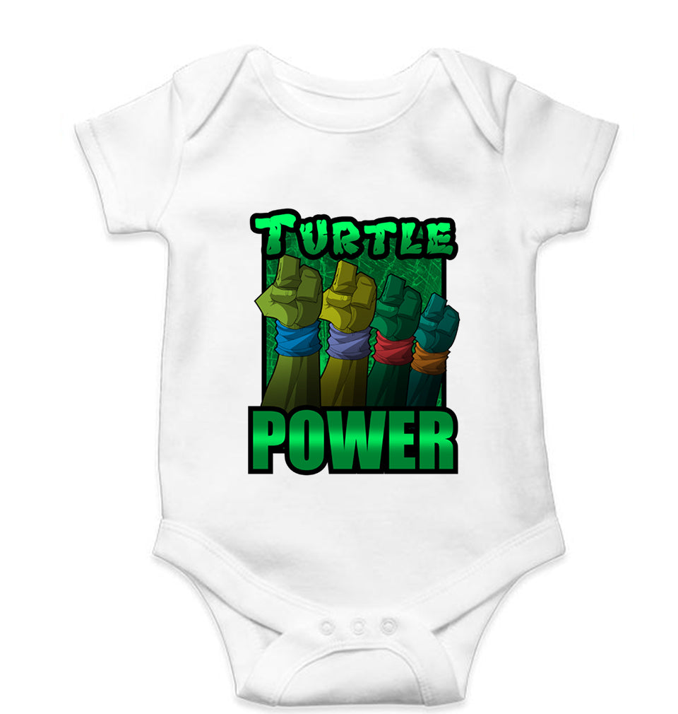 Ninja Turtles TMNT Kids Romper For Baby Boy/Girl-White-Ektarfa.online