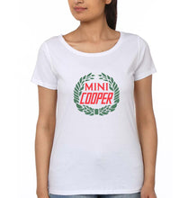 Load image into Gallery viewer, Mini Cooper T-Shirt for Women-White-Ektarfa.online
