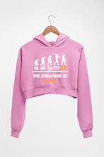 Load image into Gallery viewer, Bitcoin Crypto Money Crop HOODIE FOR WOMEN-Light Baby Pink-Ektarfa.online
