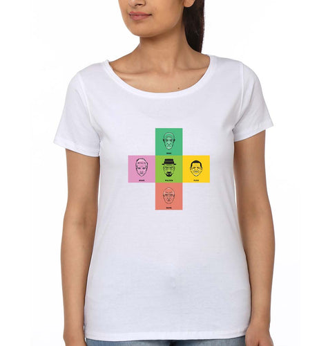 Breaking Bad T-Shirt for Women-White-Ektarfa.online