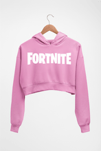Load image into Gallery viewer, Fortnite Crop HOODIE FOR WOMEN-Light Baby Pink-Ektarfa.online
