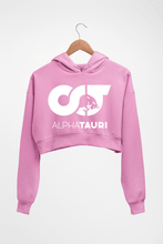 Load image into Gallery viewer, Scuderia AlphaTauri Crop HOODIE FOR WOMEN-Light Baby Pink-Ektarfa.online
