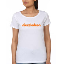 Load image into Gallery viewer, Nicklodeon T-Shirt for Women-White-Ektarfa.online
