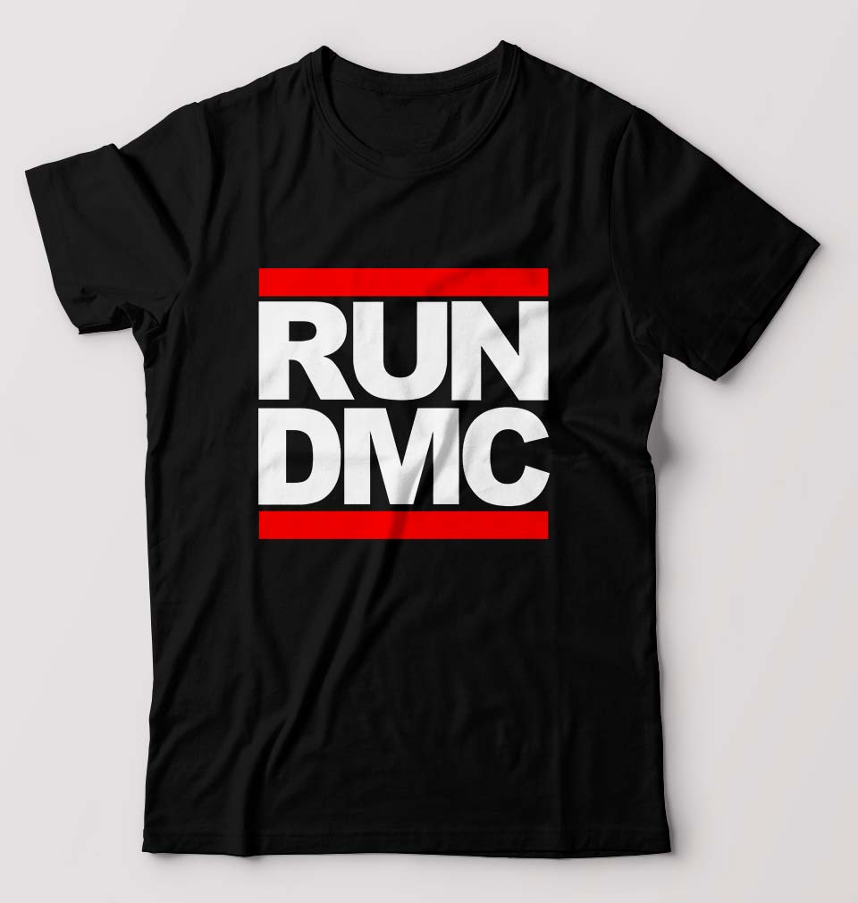 Run DMC T-Shirt for Men-Black-Ektarfa.online