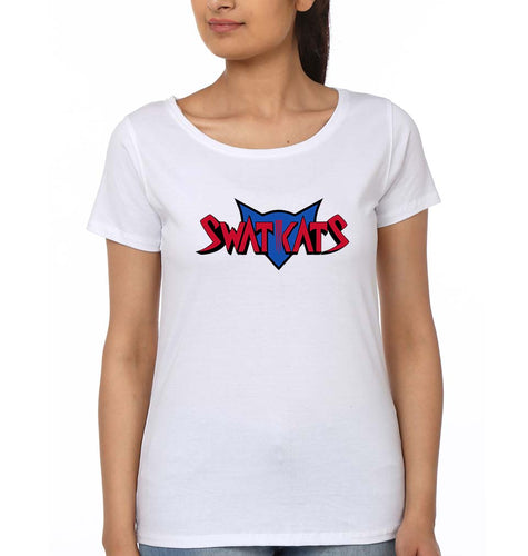 Swat Kats T-Shirt for Women-White-Ektarfa.online