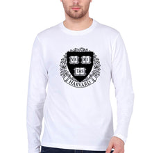 Load image into Gallery viewer, Harvard Full Sleeves T-Shirt for Men-White-Ektarfa.online

