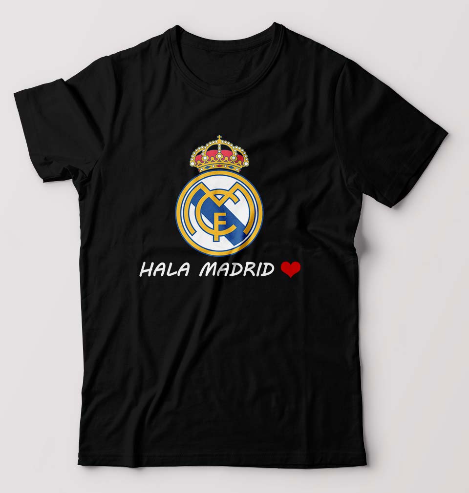 Hala Madrid T-Shirt for Men-Black-Ektarfa.online