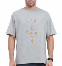 Load image into Gallery viewer, Cactus Jack Travis Scott Oversized T-Shirt for Men-Grey-Ektarfa.online
