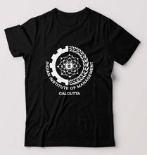 Load image into Gallery viewer, IIM Calcutta T-Shirt for Men-Black-Ektarfa.online
