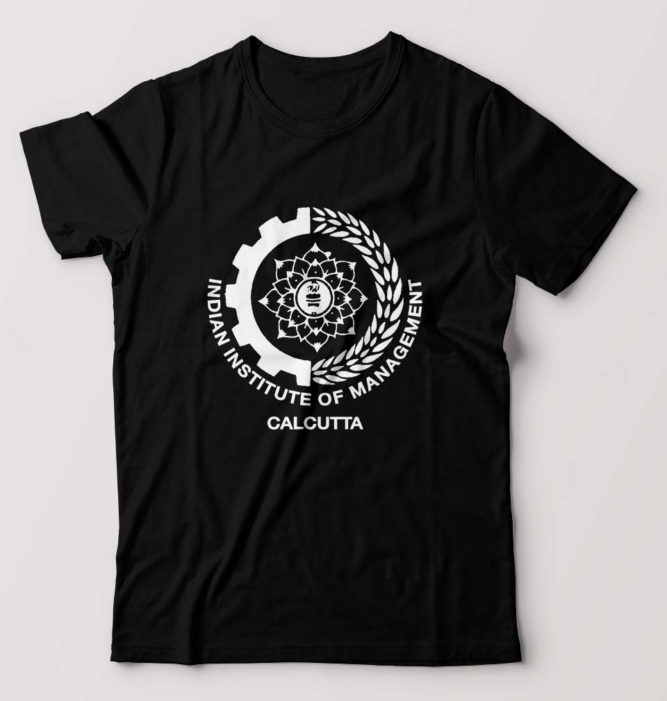 IIM Calcutta T-Shirt for Men-Black-Ektarfa.online