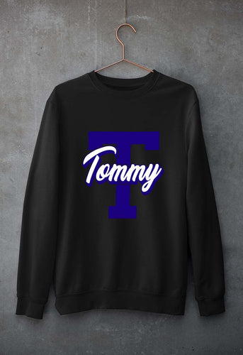Varsity Tommy Unisex Sweatshirt for Men/Women-Black-Ektarfa.online