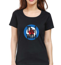 Load image into Gallery viewer, The Who Band T-Shirt for Women-Black-Ektarfa.online
