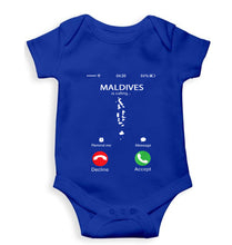 Load image into Gallery viewer, Maldives Calling Kids Romper For Baby Boy/Girl-0-5 Months(18 Inches)-Royal Blue-Ektarfa.online
