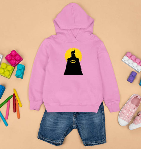 Batman Superhero Kids Hoodie for Boy/Girl-Light Baby Pink-Ektarfa.online